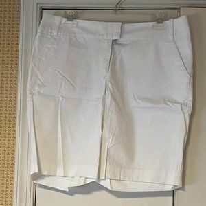 Nicole White Bermuda Shorts - 10